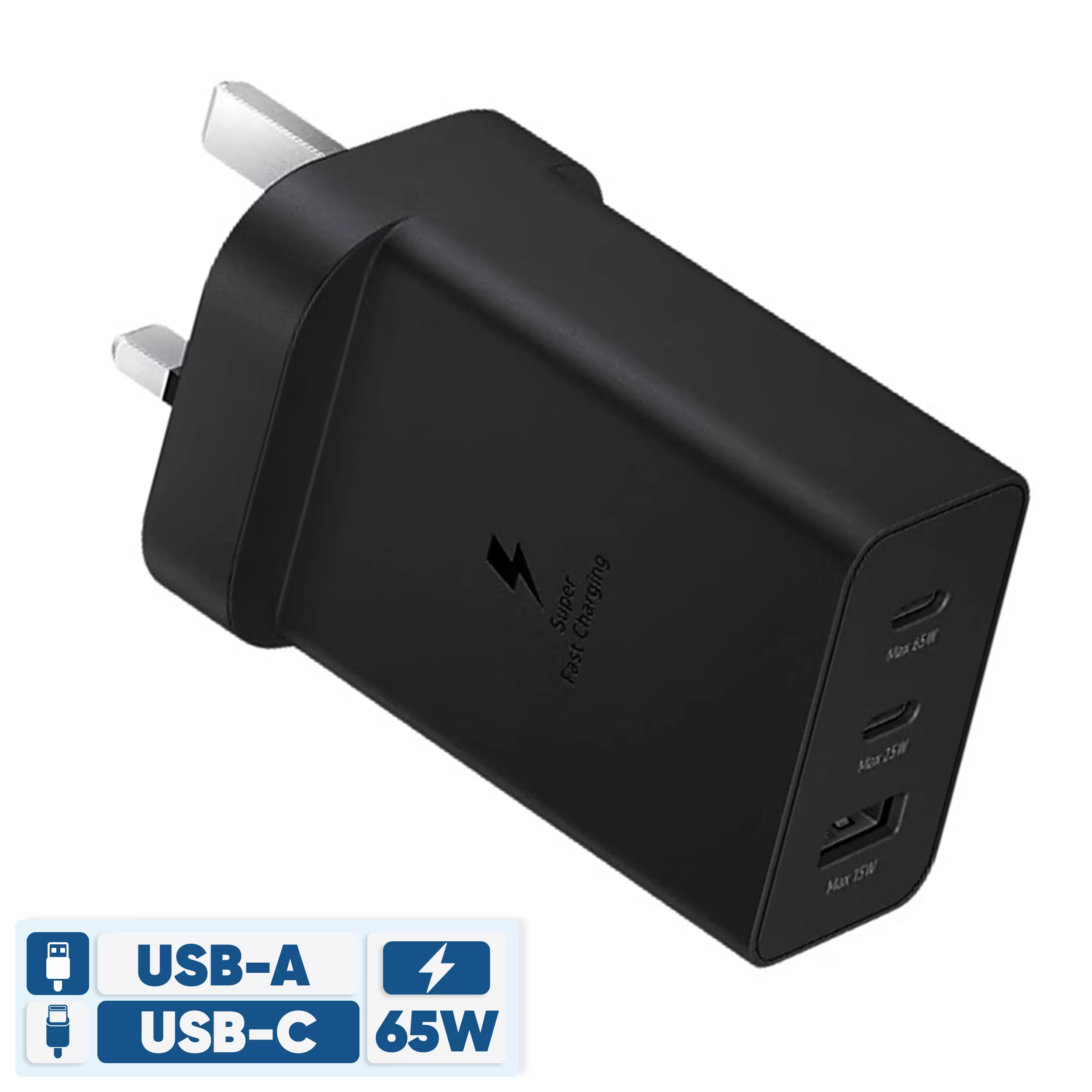 شارژر دیواری 65 وات سامسونگ مدل EP-T6530