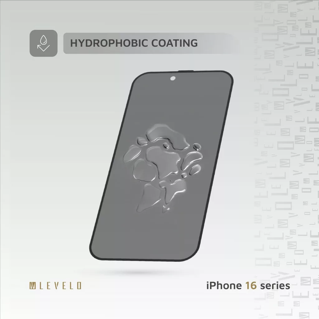 محافظ صفحه نمایش لِولو مدل 3D Resin Glue Privacy مناسب برای گوشی موبایل اپل iPhone 16 Pro Max