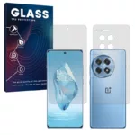 محافظ صفحه نمایش شفاف گلس مدل Resistant مناسب برای گوشی موبایل وان پلاس 12R به همراه محافظ پشت گوشی