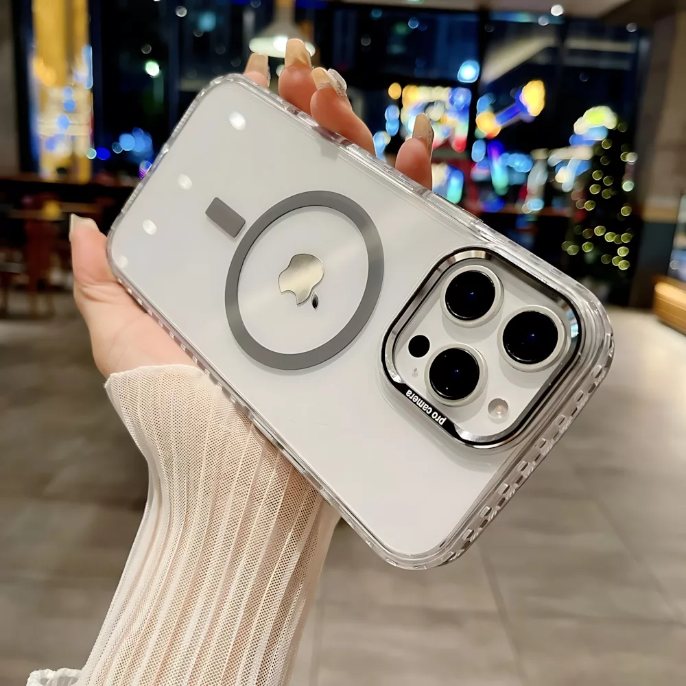 کاور مدل Monarch مناسب برای گوشی موبایل اپل iPhone 16 Pro Max به همراه محافظ لنز