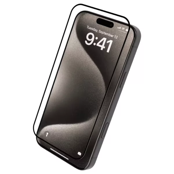 محافظ صفحه نمایش لِولو مدل 3D Resin Glue مناسب برای گوشی موبایل اپل iPhone 16 Pro Max