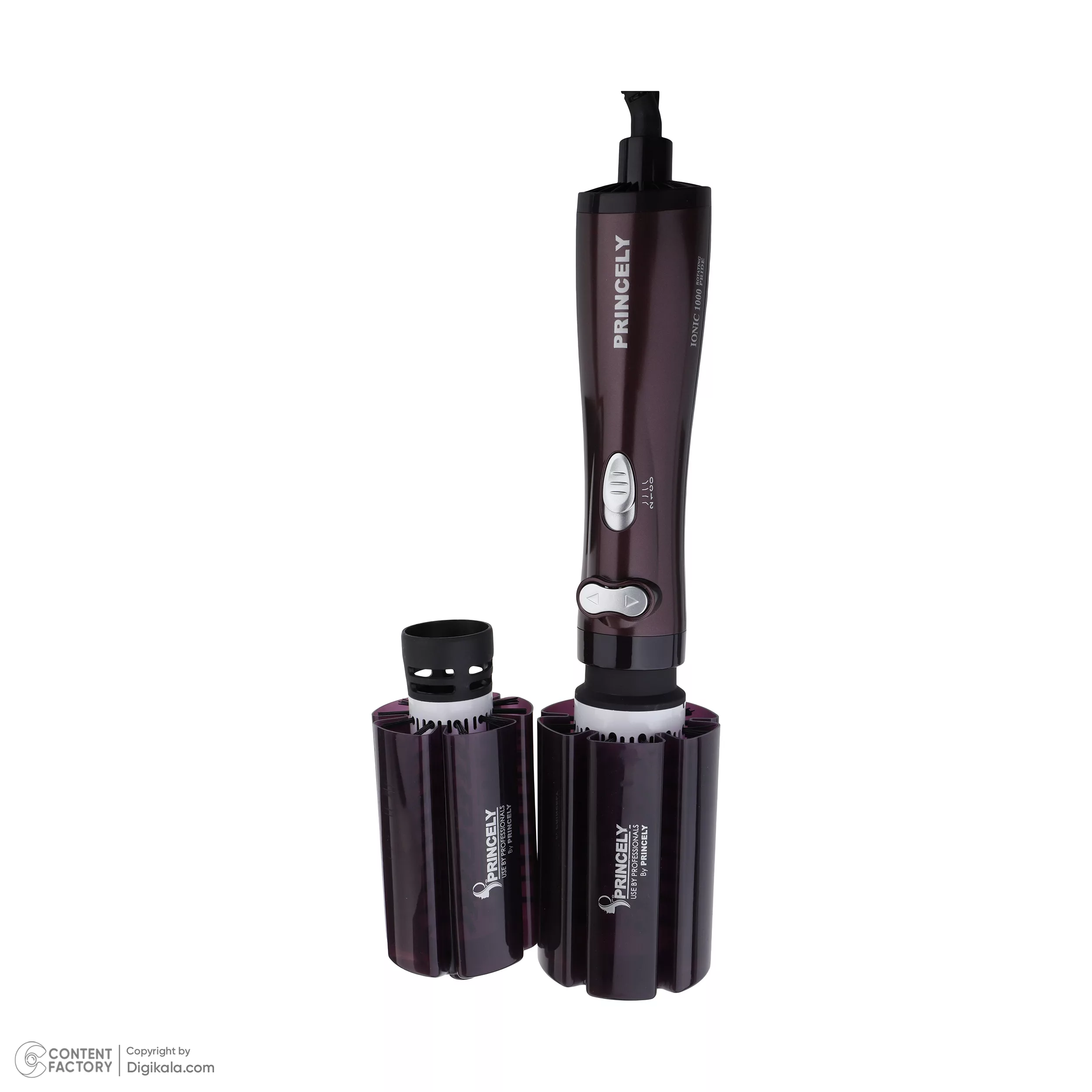 سشوار برس دار چرخشی پرنسلی مدل PR306AT
