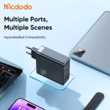 شارژر دیواری 140 وات مک دودو مدل CH-2913 به همراه کابل USB-C