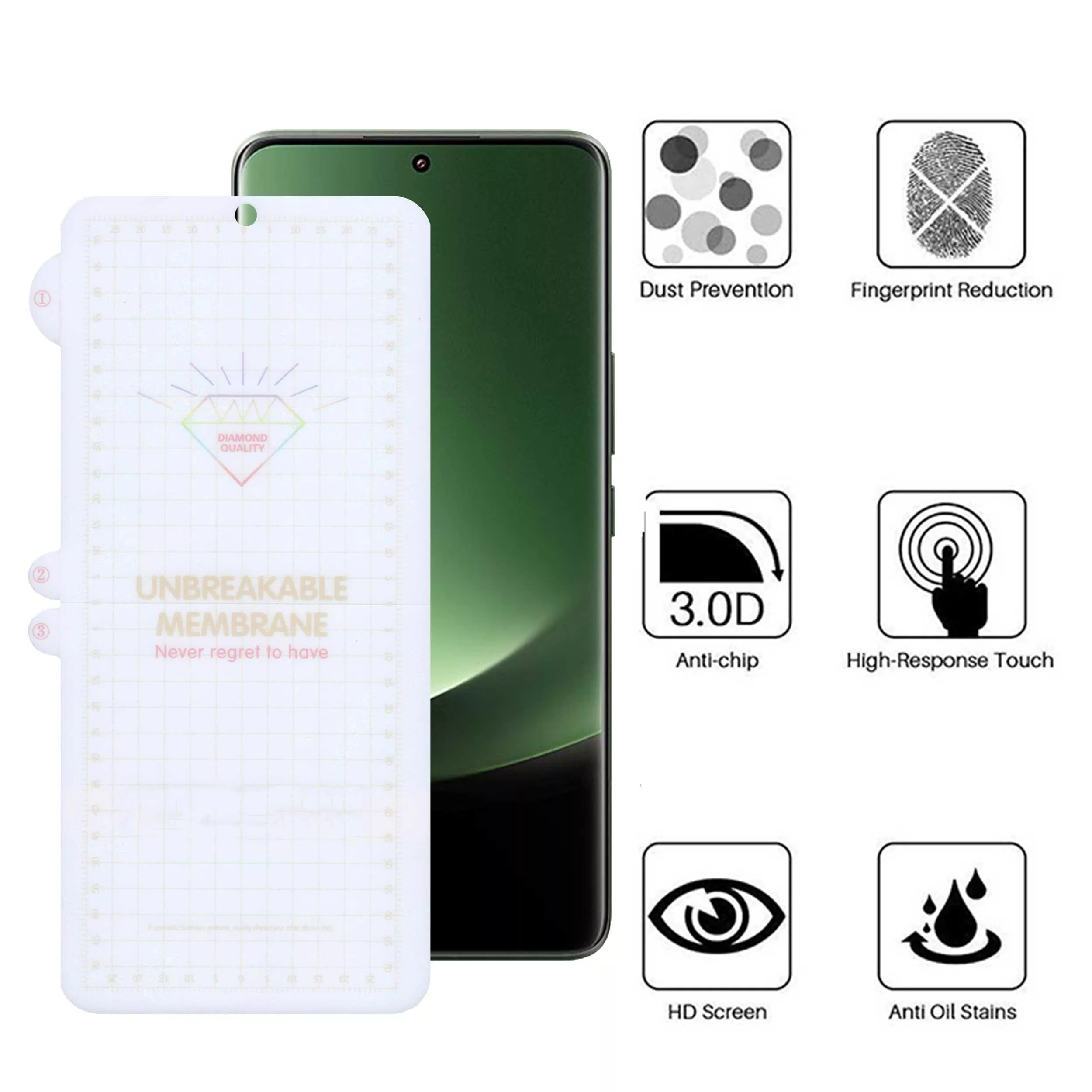 محافظ صفحه نمایش بوف مدل Hydrogel-G مناسب برای گوشی موبایل شیائومی 13 Pro /12 Pro/Mi 13 Ultra/13 Ultra/Mi 12s Ultra