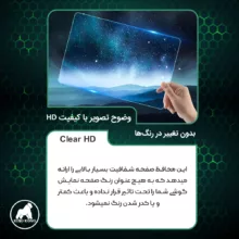 محافظ صفحه نمایش شفاف کینگ کونگ مدل Tough مناسب برای گوشی موبایل زد تی ای nubia RedMagic 10 Pro به همراه محافظ پشت گوشی