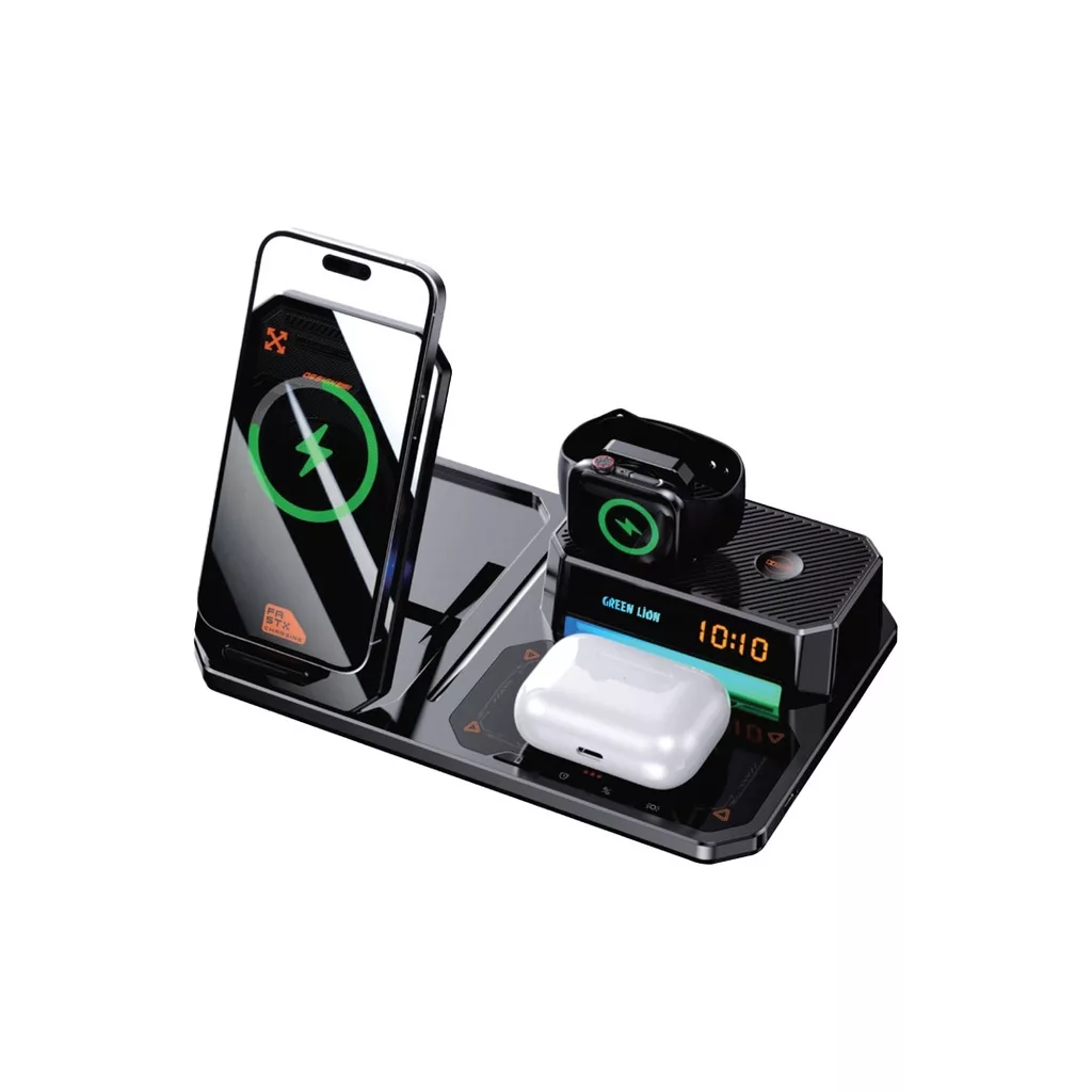 شارژر بی سیم گرین لاین مدل 6in 1 multifunctional