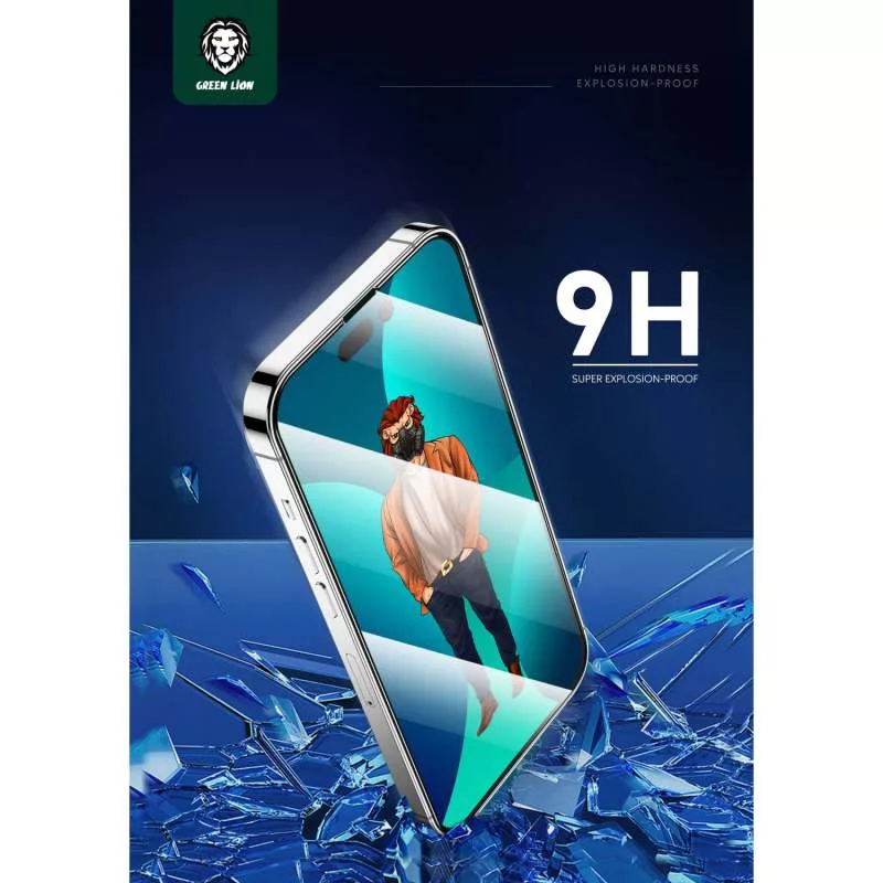 محافظ صفحه نمایش گرین مدل 3D Desert مناسب برای گوشی موبایل اپل iPhone 13 pro max /14 Plus