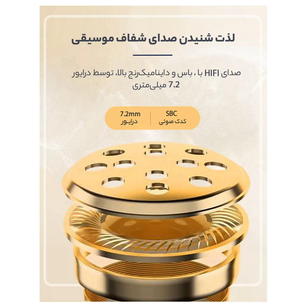 هدفون بلوتوثی کیو سی وای مدل T13 TWS - طرح فروش چکی