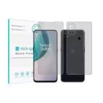 محافظ صفحه نمایش مات راک اسپیس مدل HyMTT مناسب برای گوشی موبایل وان پلاس Nord N10 5G به همراه محافظ پشت گوشی