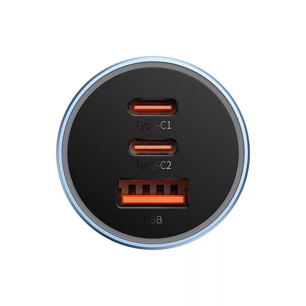 شارژر فندکی 65 وات باسئوس مدل Golden Contactor Pro 65W