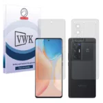 محافظ صفحه نمایش مات وی دبلیو کی مدل Tough مناسب برای گوشی موبایل ویوو X70 Pro Plus به همراه محافظ پشت گوشی