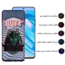 محافظ صفحه نمایش 5D بوف مدل Super Power-G مناسب برای گوشی موبایل آنر X8a