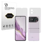 محافظ صفحه نمایش مات دیاموند مدل Tough مناسب برای گوشی موبایل بلک ویو Hero 10 به همراه محافظ پشت گوشی