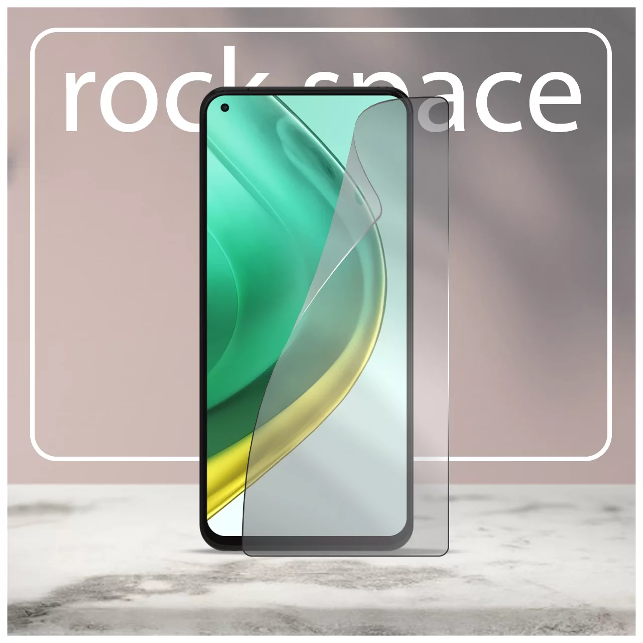 محافظ صفحه نمایش حریم شخصی راک اسپیس مدل 180F-01Y مناسب برای گوشی شیائومی Mi 10T Pro 5G