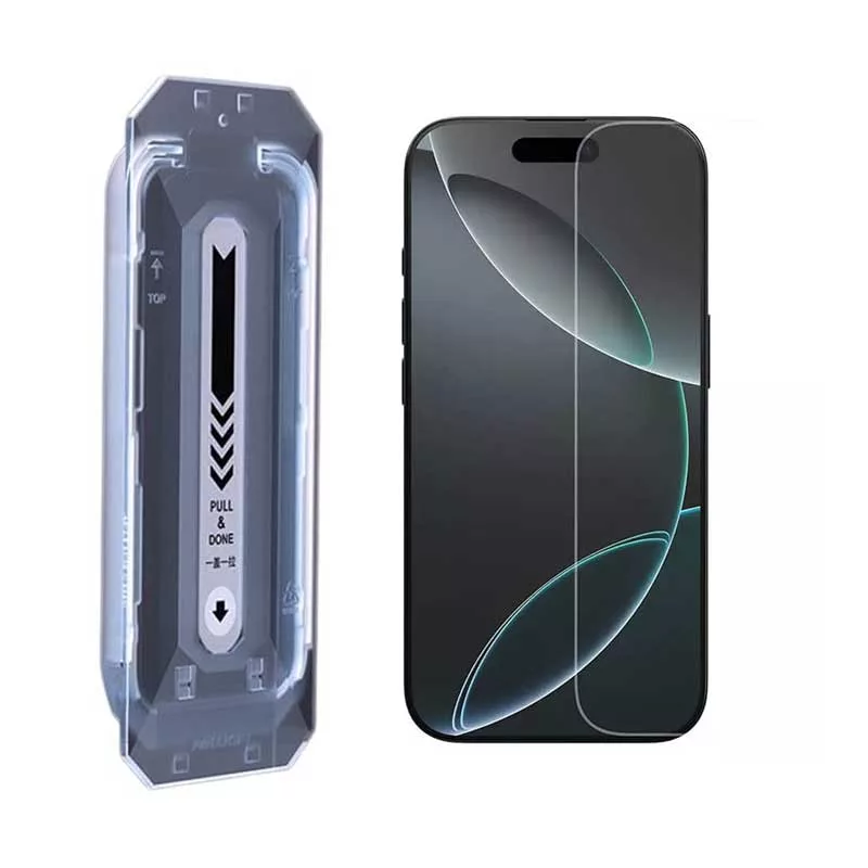 محافظ صفحه نمایش نیلکین مدل H Plus Pro مناسب برای گوشی موبایل اپل iPhone 16 Pro به همراه کیت نصب محافظ صفحه نمایش نیلکین مدل H Plus Pro مناسب برای گوشی موبایل اپل iPhone 16 Pro به همراه کیت نصب
