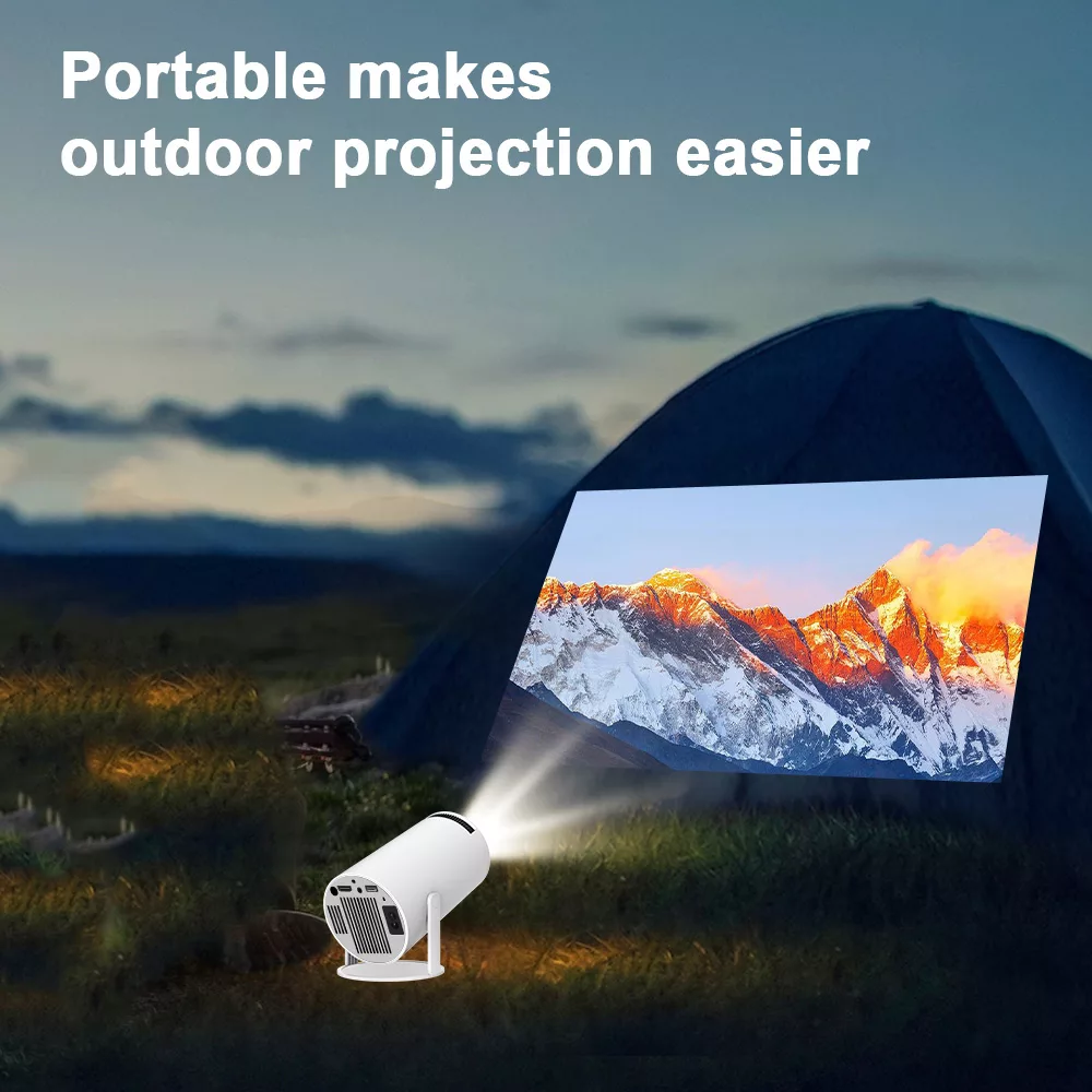 ویدئو پروژکتور مگ کیوبیک مدل HY300 Android BT-WiFi6 Pro