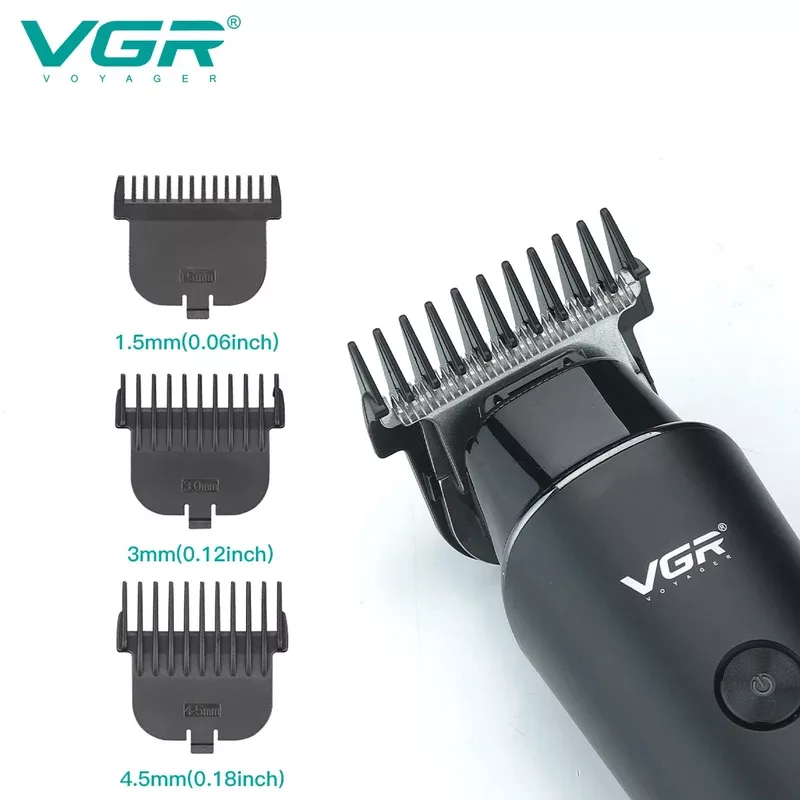 ماشین اصلاح موی سر و صورت شارژی وی جی ار مدل V-937(Gold)