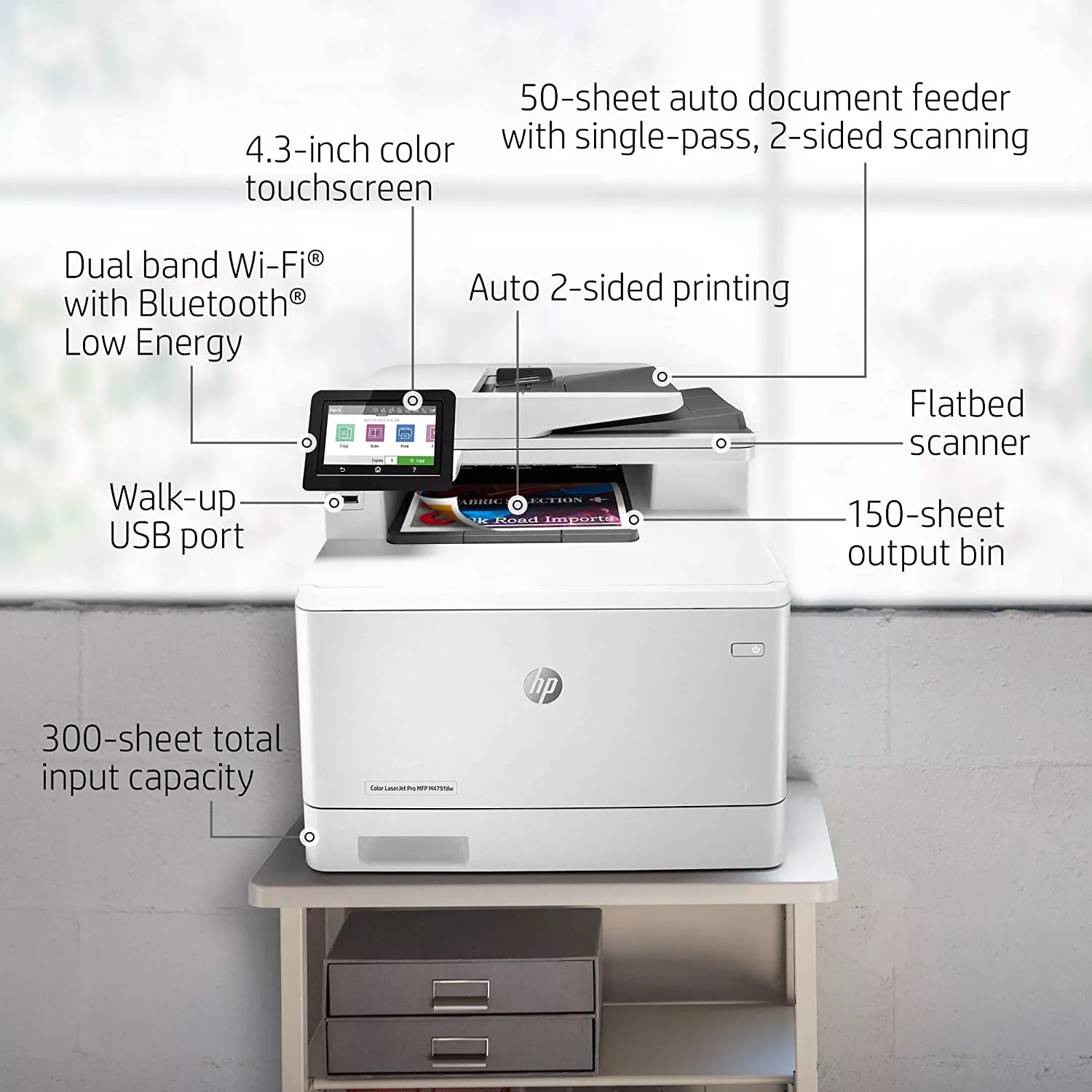 پرینتر چندکاره لیزری  اچ پی مدل Color LaserJet Pro MFP M479dw