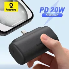 پاوربانک بیسوس مدل PPWC05T ظرفیت 5000 میلی آمپر ساعت