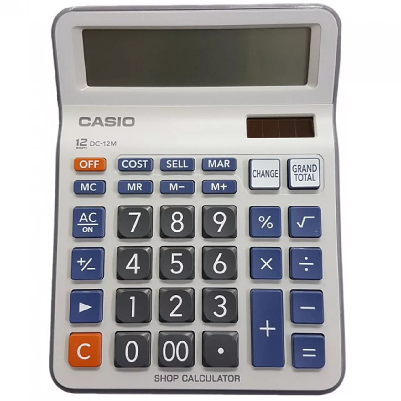 ماشین حساب کاسیو مدل DC-12M ماشین حساب کاسیو مدل DC-12M