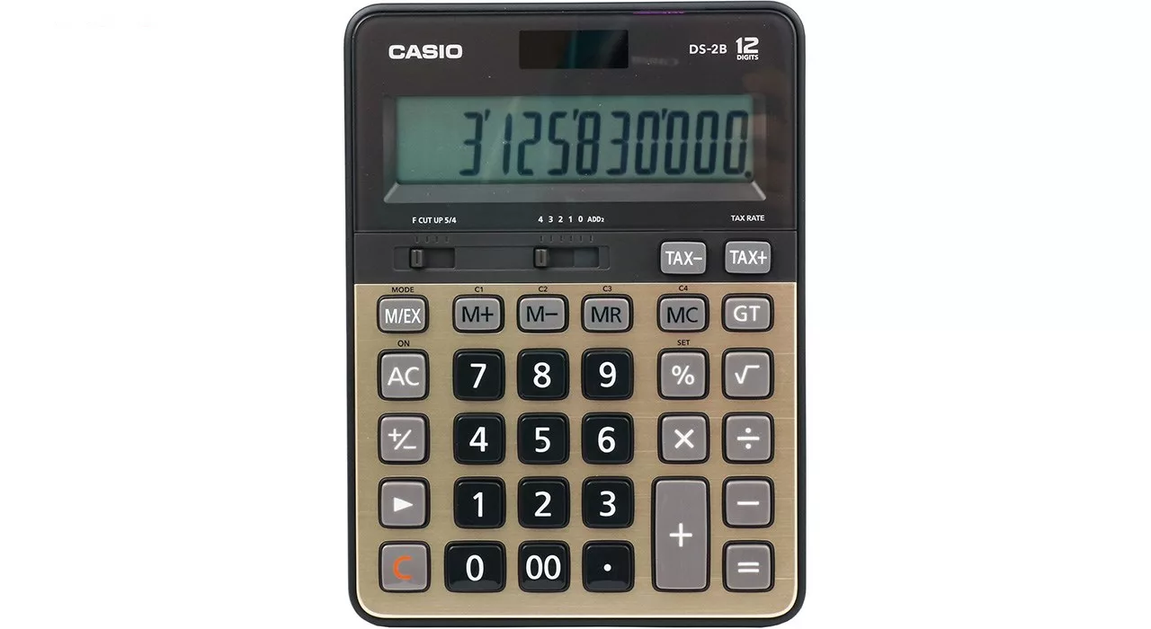 ماشین حساب کاسیو مدل DS-2B