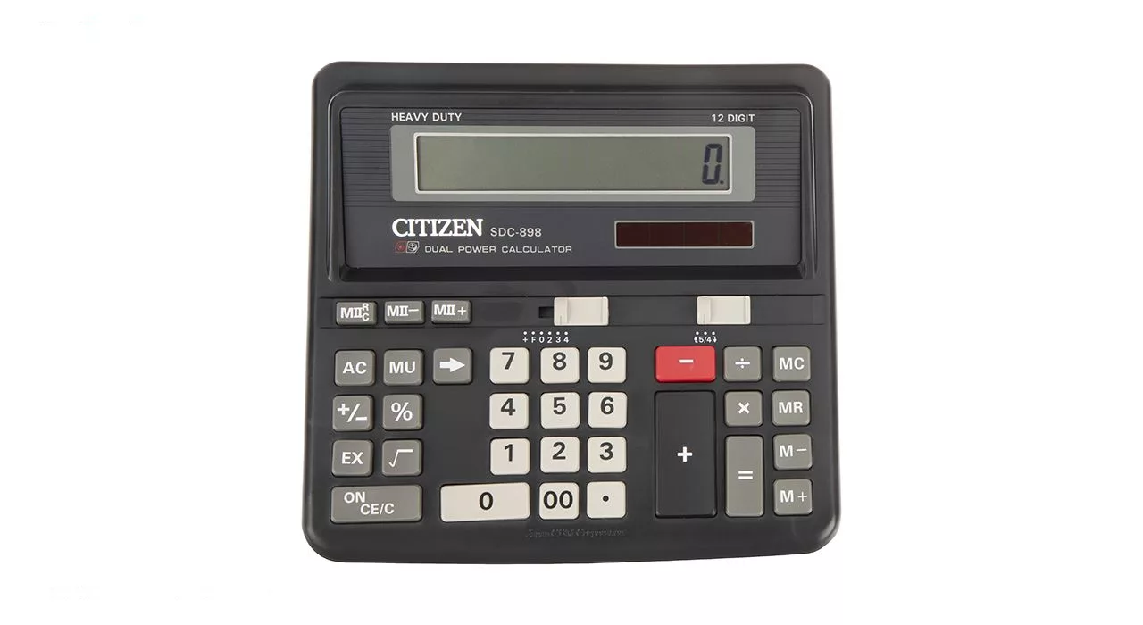 ماشین حساب سیتی زن مدل SDC-898
