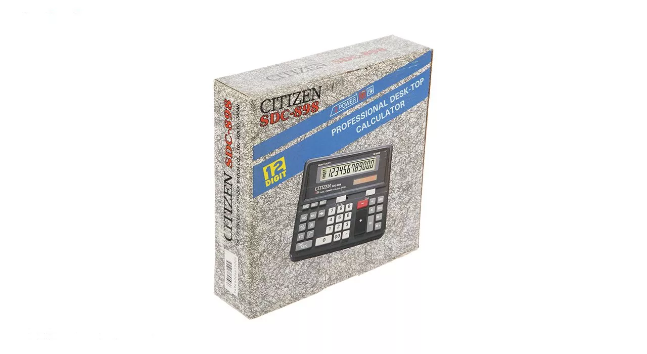 ماشین حساب سیتی زن مدل SDC-898