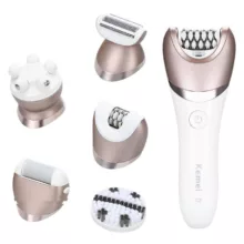 ماشین اصلاح موی بدن، ماساژور و برس پاکسازی صورت کیمی مدل KM-8001