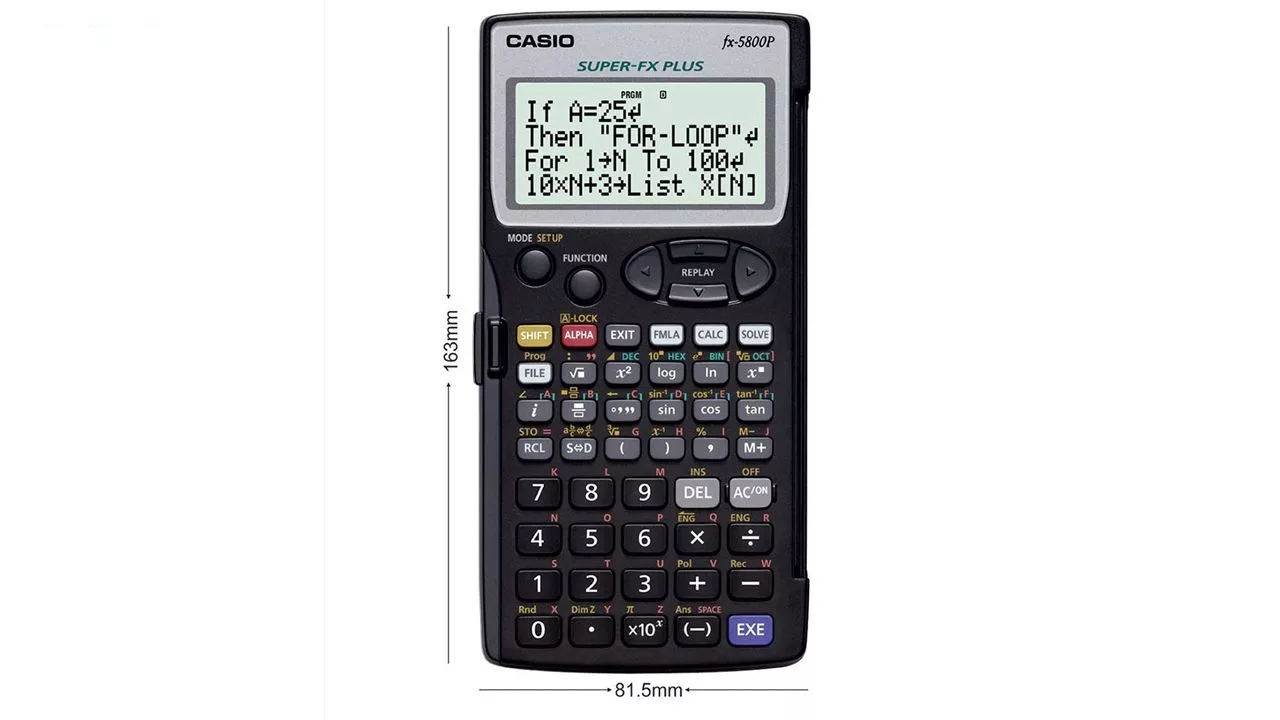 ماشین حساب کاسیو FX-5800