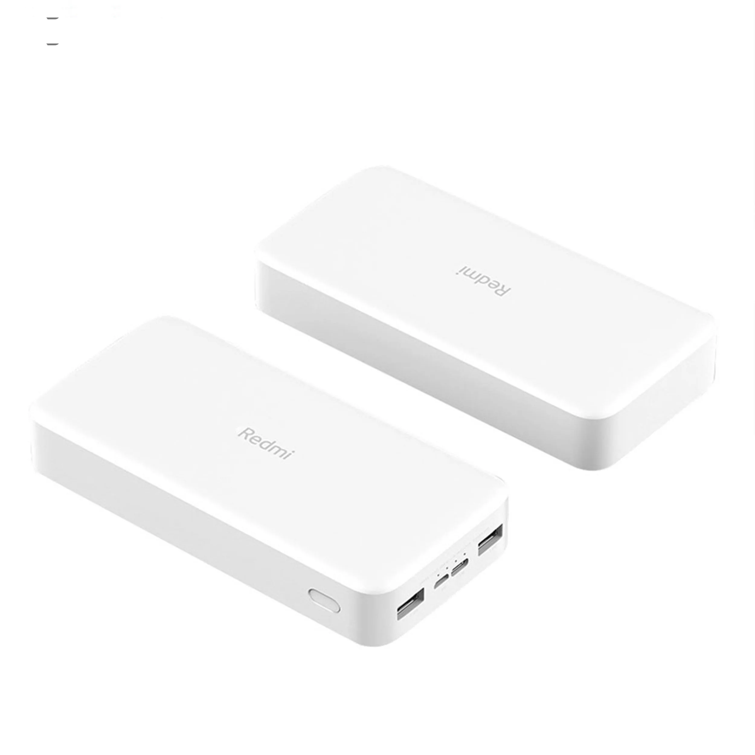 پاوربانک شیائومی مدل Redmi ظرفیت 20000 میلی آمپرساعت به همراه کابل تبدیل microUSB