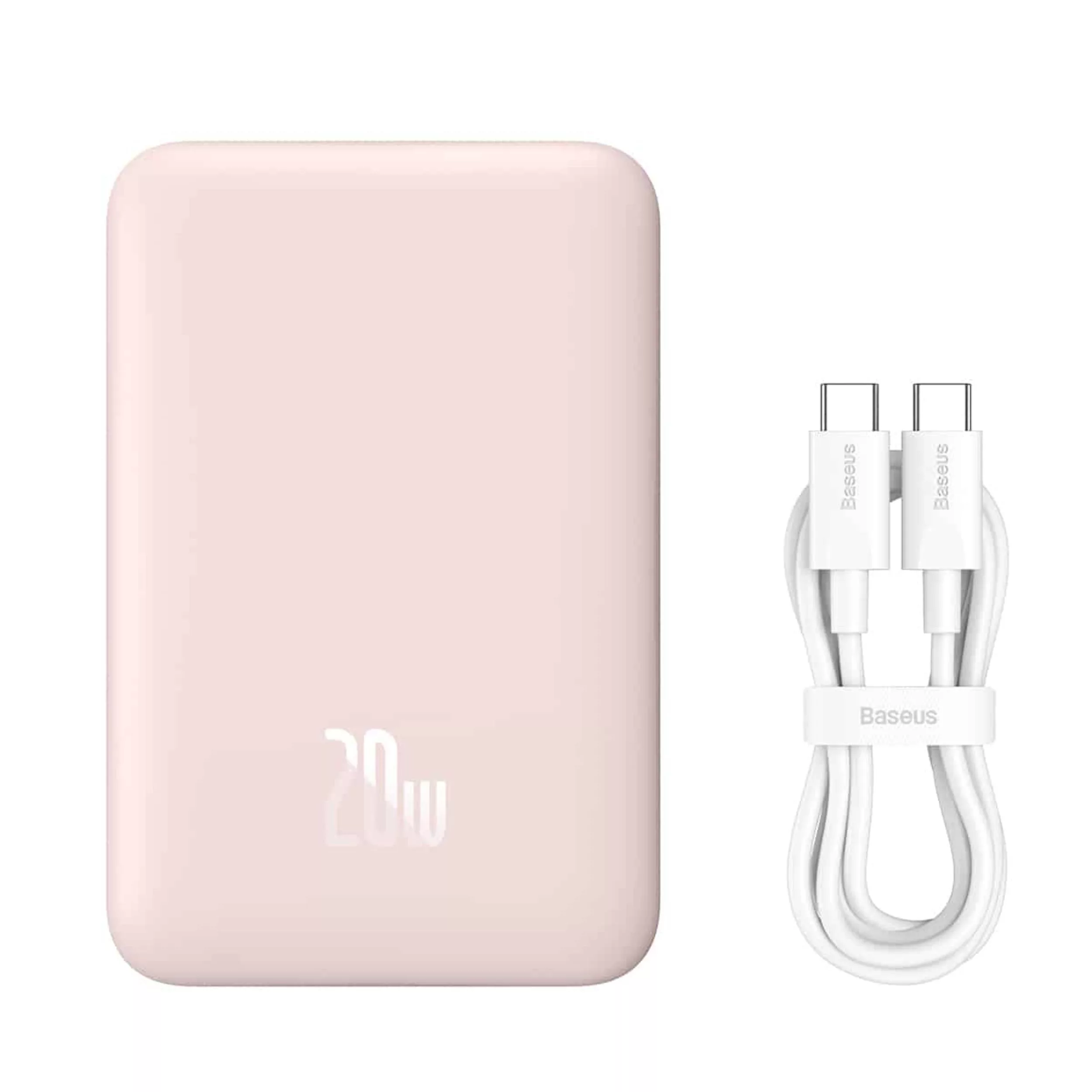 پاوربانک باسئوس مدل Magnetic Mini ظرفیت 10000 میلی آمپر ساعت