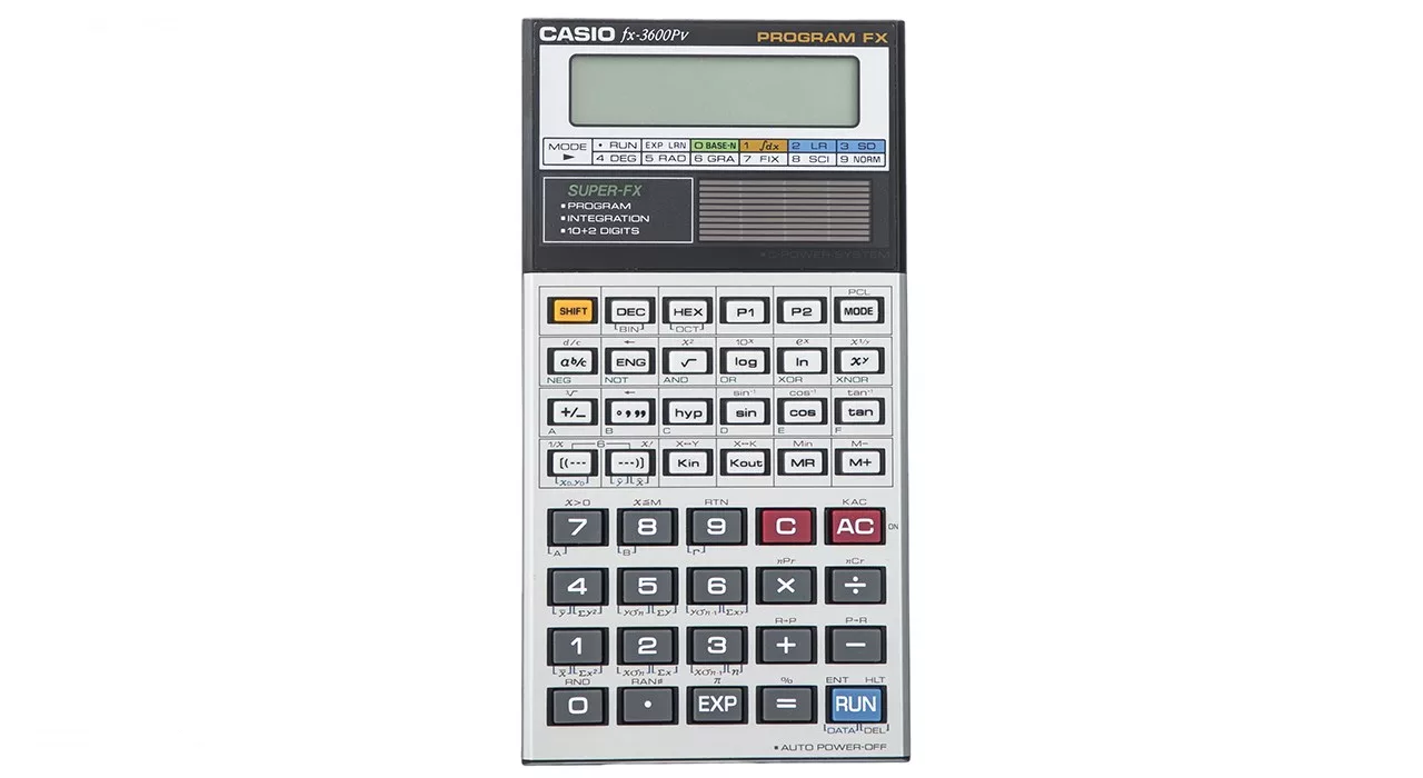 ماشین حساب کاسیو مدل fx-3600Pv