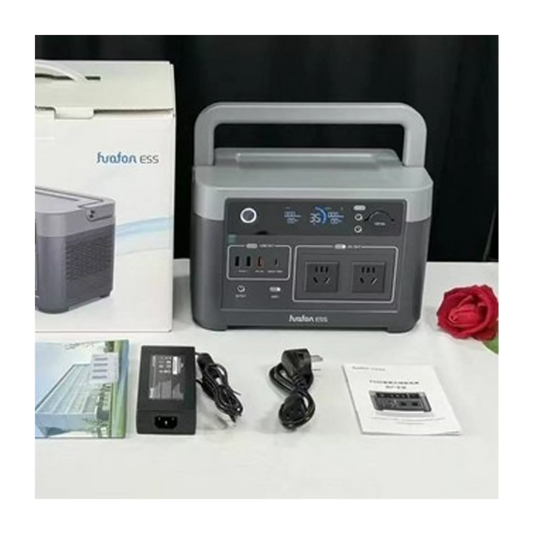 پاور استیشن مدل Hrafon-ESS-P600 ظرفیت 300 هزار میلی آمپر ساعت