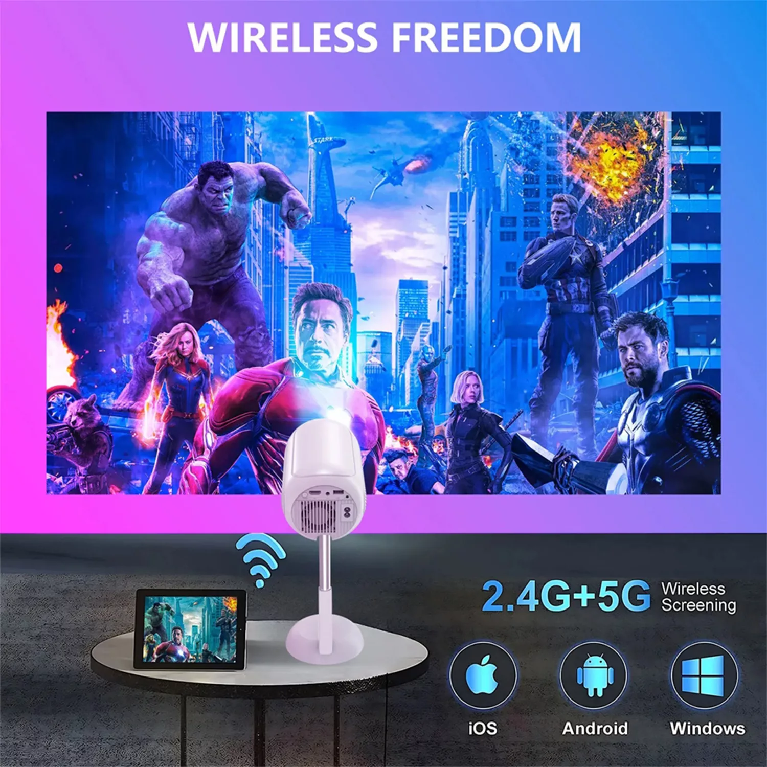مینی ویدئو پروژکتور آیریور مدل Private Cinema