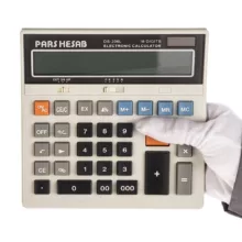 ماشین حساب پارس حساب مدل DS-206L