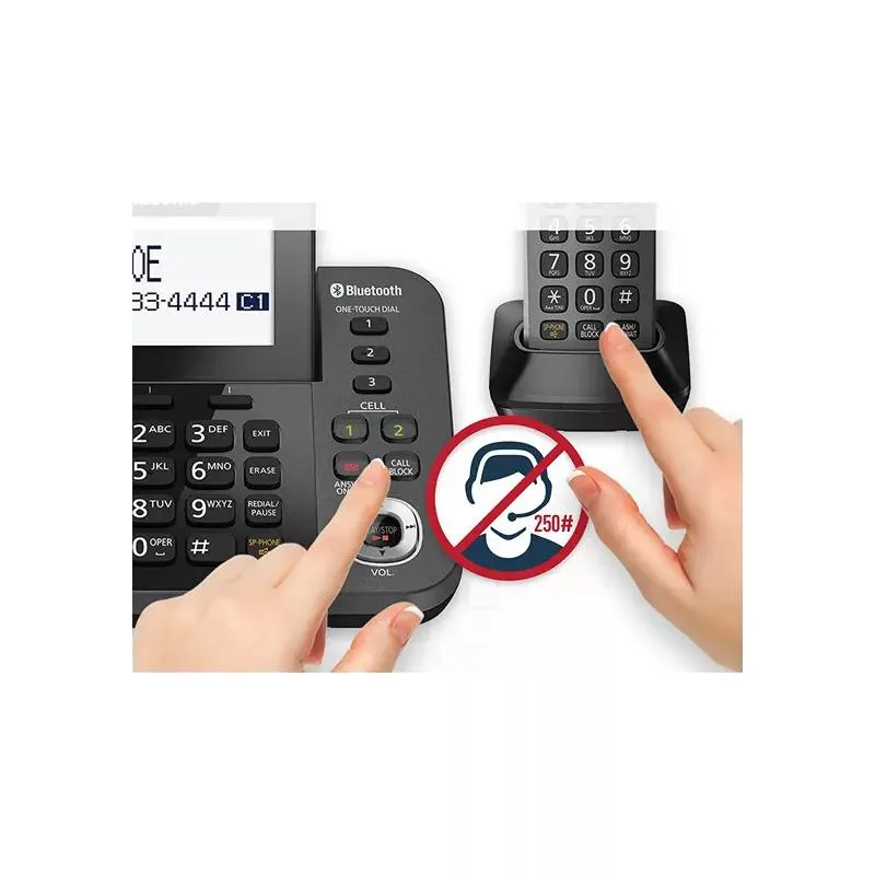 تلفن بیسیم پاناسونیک مدل KX-TGF382