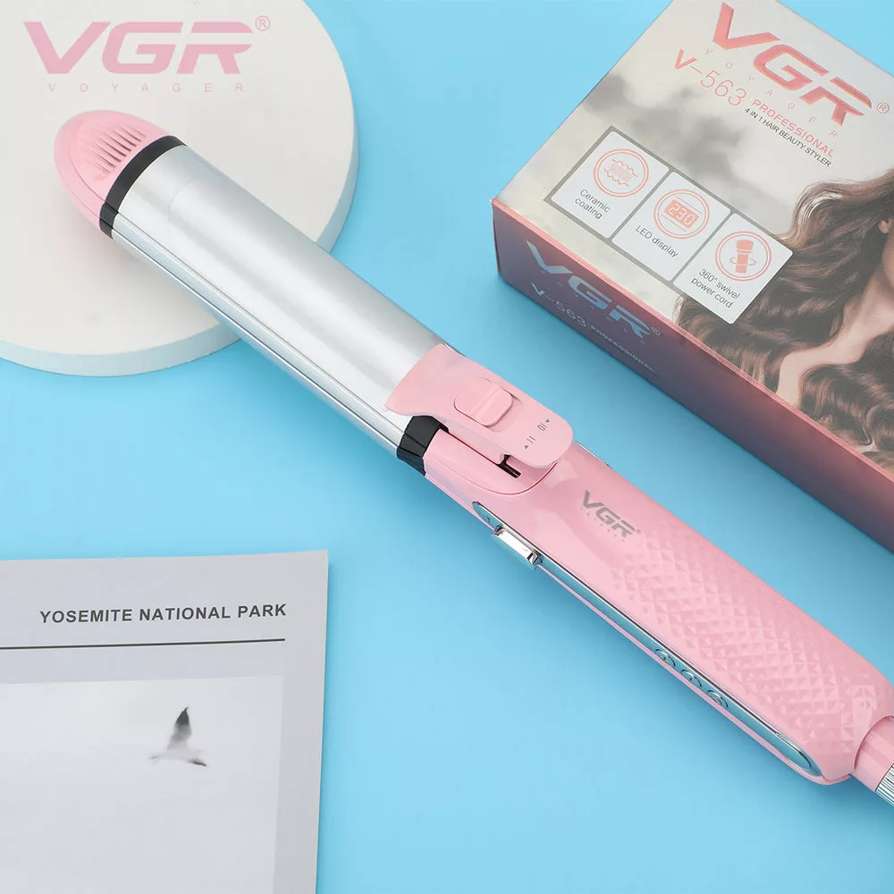 اتو و حالت دهنده ی مو وی جی ار مدل V-563