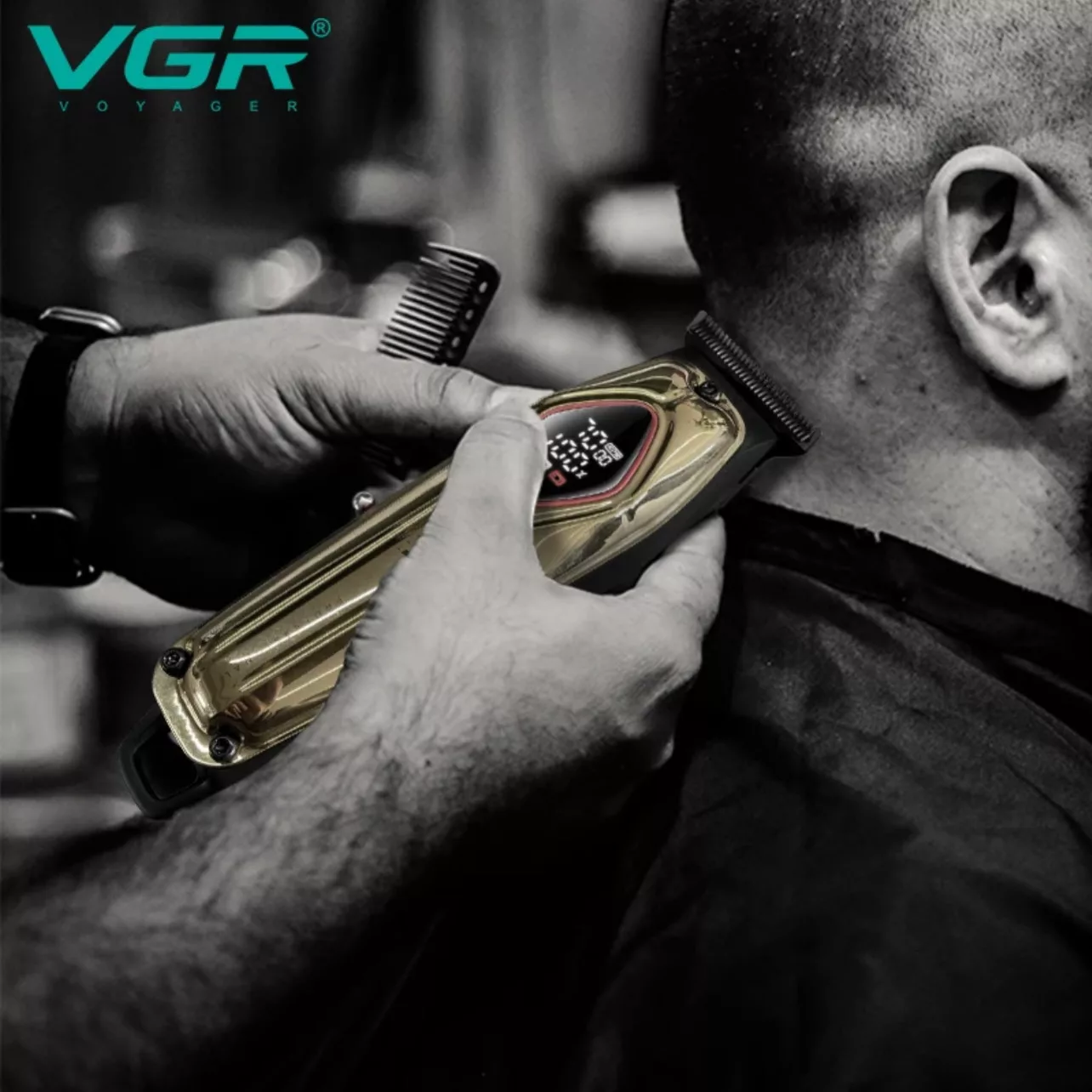 ماشین اصلاح موی سر و صورت وی جی ار مدل V-945