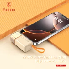 پاوربانک ارلدام مدل 2IN1 PD47 22.5W ظرفیت 5000 میلی آمپر ساعت
