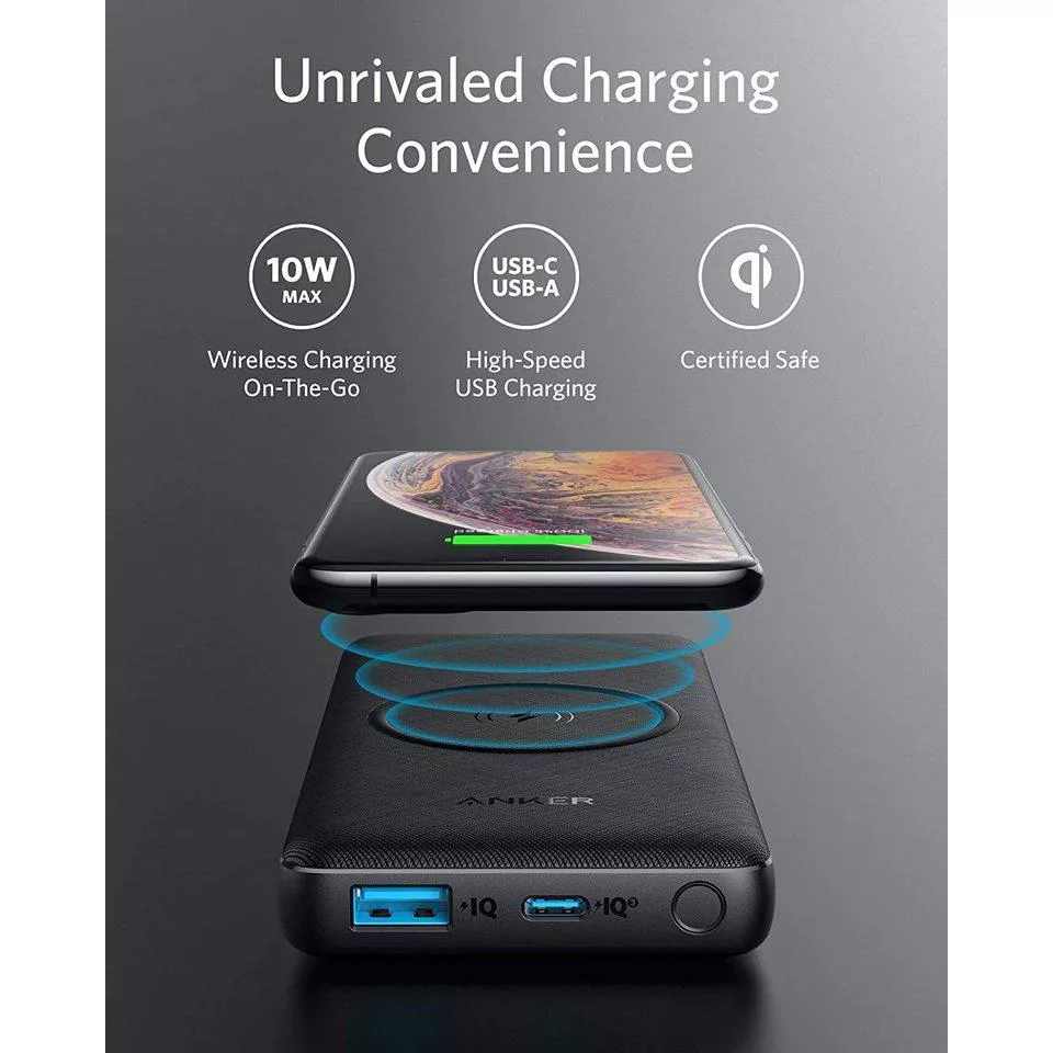پاوربانک انکر مدل A1617 PowerCore III ظرفیت 10000 میلی آمپر ساعت