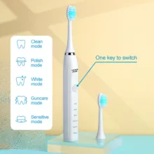 مسواک برقی گلویش استایل مدل KS-04 به همراه سری یدک مجموعه 5 عددی