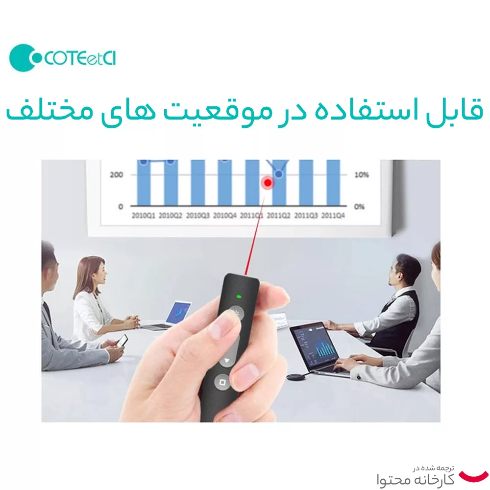پرزنتر بی سیم کوتتسی مدل 81001