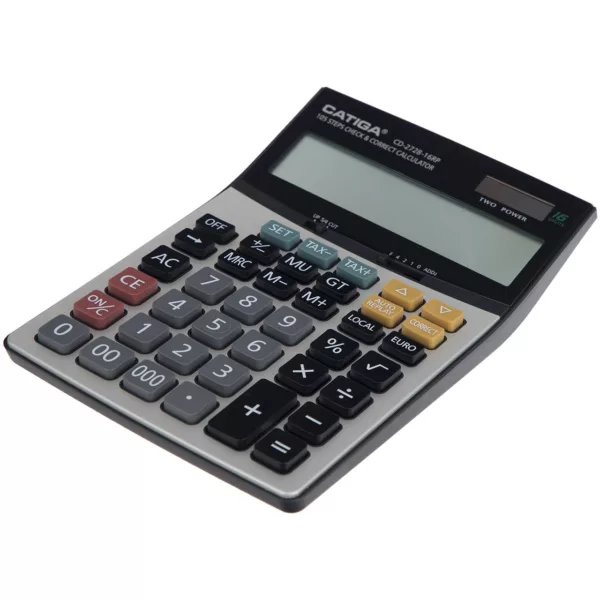 ماشین حساب کاتیگا مدل CD-2728-16RP