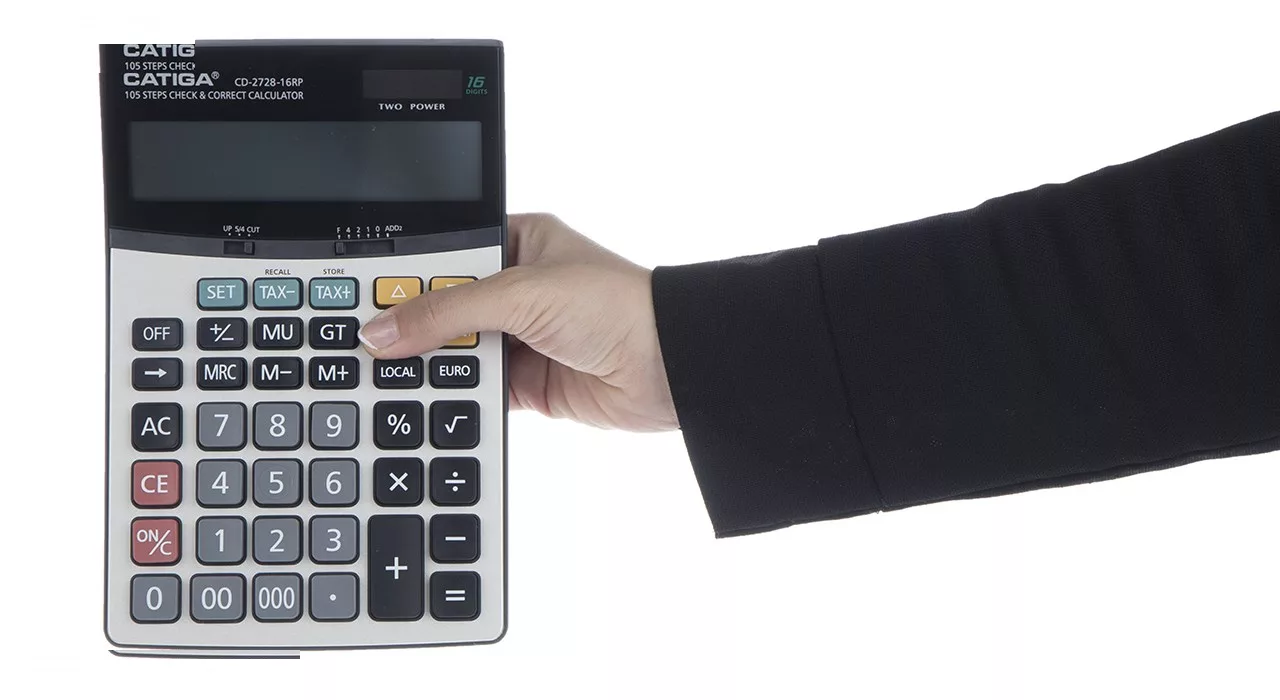 ماشین حساب کاتیگا مدل CD-2728-16RP