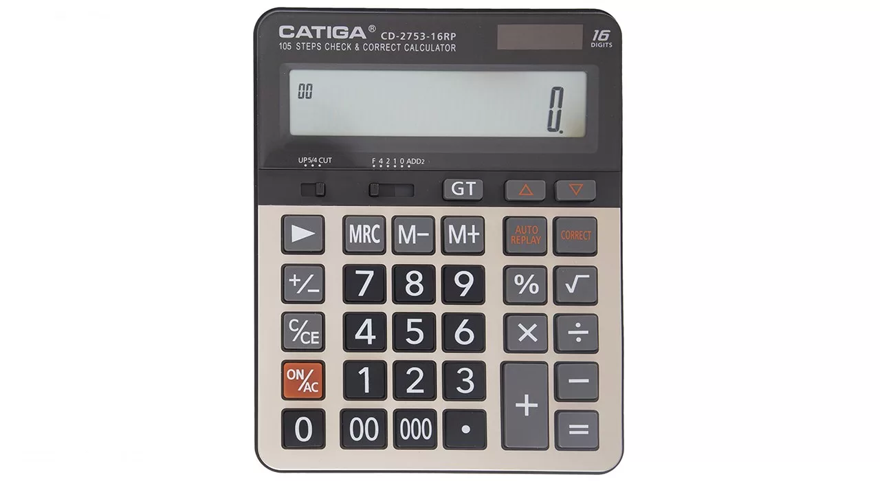 ماشین حساب کاتیگا مدل Catiga CD-2753-16RP