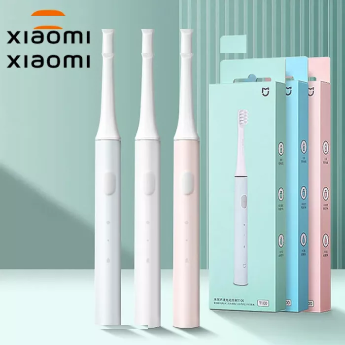 مسواک برقی میجیا مدل T100 به همراه سری یدک بسته سه عددی