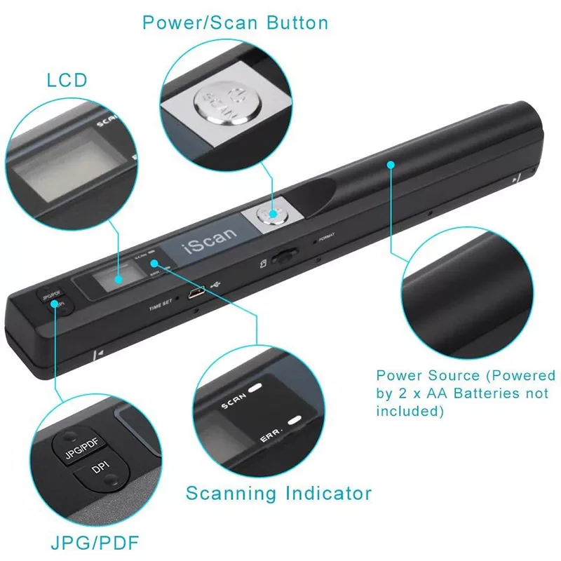 اسکنر دستی مدل i scan 16G