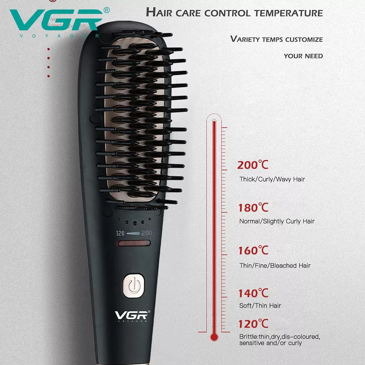 برس حرارتی وی جی ار مدل v-568