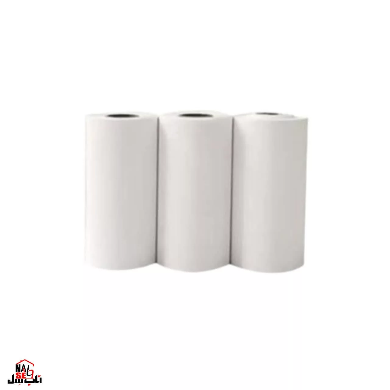 پرینتر لیبل زن ناب سل مدل پرتابل شارژی کد  BL-NAAB001111 به همراه سه عدد رول کاغذی