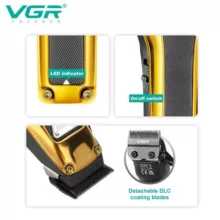 ماشین اصلاح موی سر و صورت وی جی ار مدل V-135